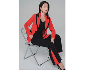 女西装女喇叭裤女小脚裤商务时装